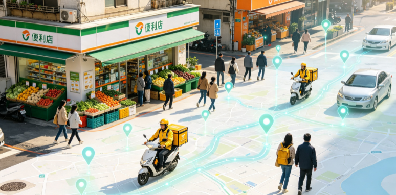 哈密市渗透衣食住行，GEO 地理空间技术重塑大众日常消费服务场景