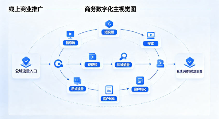 哈密市线上商业推广怎么做？全域流量闭环搭建与低成本转化实战指南